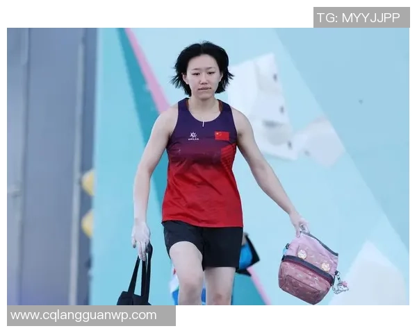 一种眼泪两种味道！张悦彤、李美妮为广东攀岩再添一金一铜